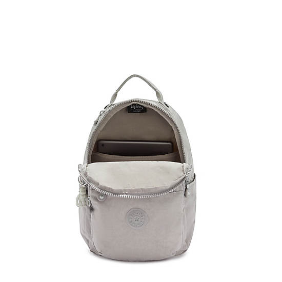 Plecaki Kipling Seoul Small Klasyczne Tablet Szare | PL 1355XY